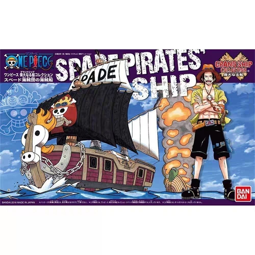 Bandai Model Kit Grand Ship Collection Spade Pirates' Ship