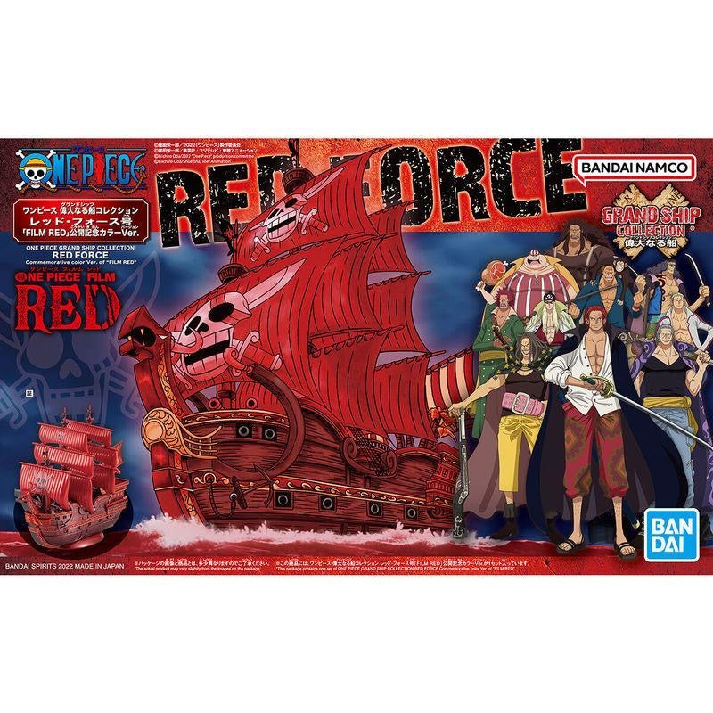 Bandai Model Kit One Pice Red Force Grand Ship Collection