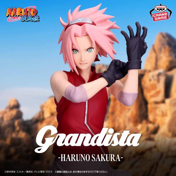Figura Naruto Shippuden: Haruno Sakura - Grandista Banpresto