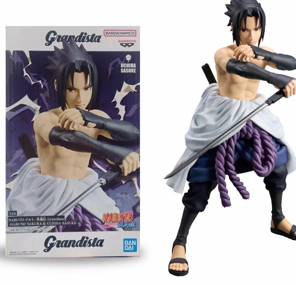 Figura Naruto Shippuden: Sasuke Uchiha - Grandista Banpresto