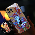 Funda LED Inteligente iPhone - Dios de la Riqueza (Caishen)