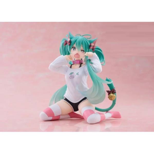 Desktop Cute: Hatsune Miku - Cat Ears T-shirt ver.  [Taito]