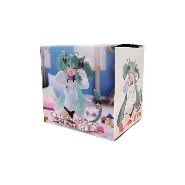 Desktop Cute: Hatsune Miku - Cat Ears T-shirt ver.  [Taito]