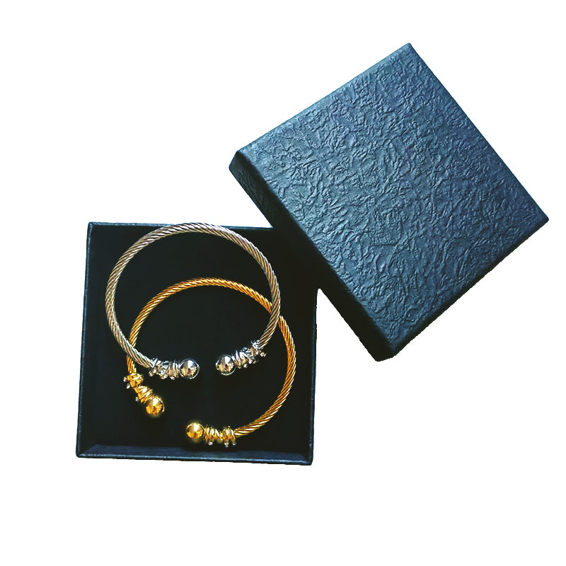 B1 Pulseras Cristales Checos | Pack 2