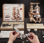 Puzzle 3D Madera Transbordador Espacial Space Shuttle Rokr